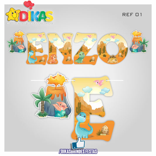 LETRA TEMÁTICA - DINOSSAUROS