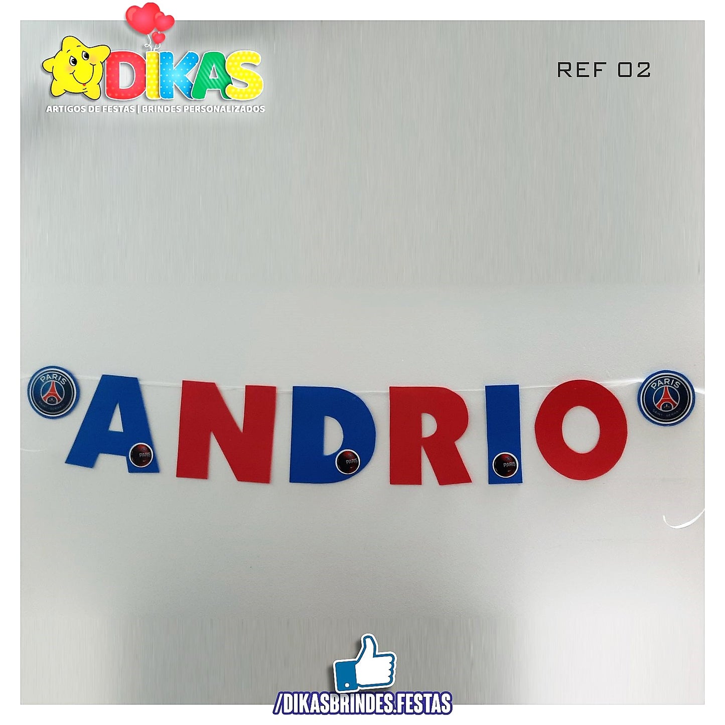 BANDEIROLAS TEMÁTICAS EM E.V.A - FUTEBOL