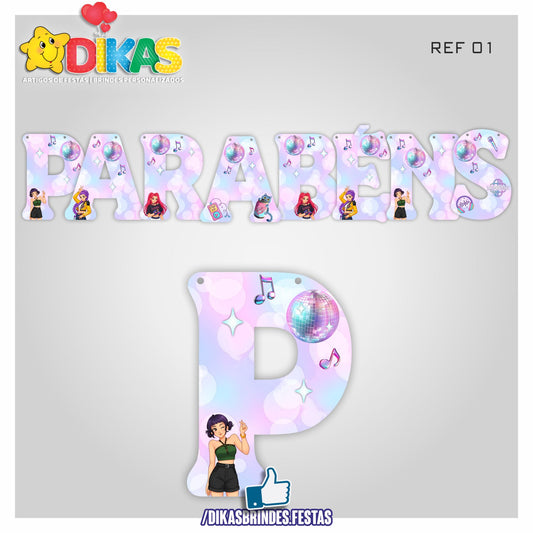 FAIXA "PARABÉNS" - GUERREIRAS DO K-POP