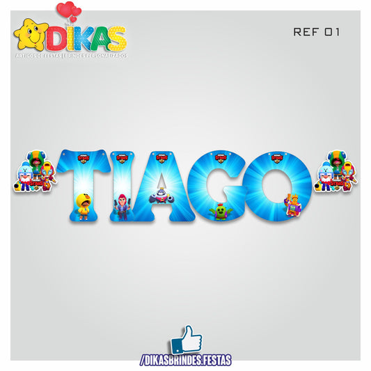 LETRA TEMÁTICA - BRAWL STARS