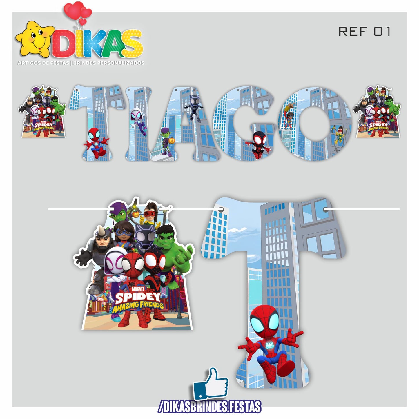 LETRA TEMÁTICA - SPIDEY