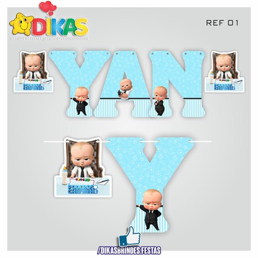LETRA TEMÁTICA - BOSS BABY