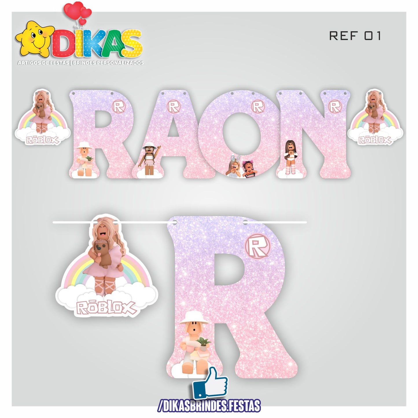 LETRA TEMÁTICA - ROBLOX