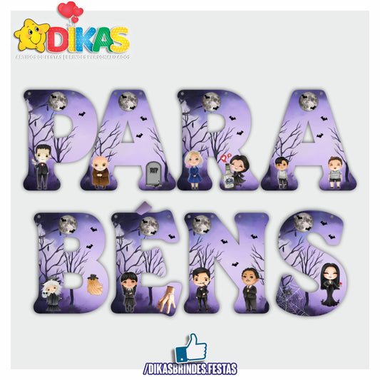 FAIXA "PARABÉNS" - WANDINHA