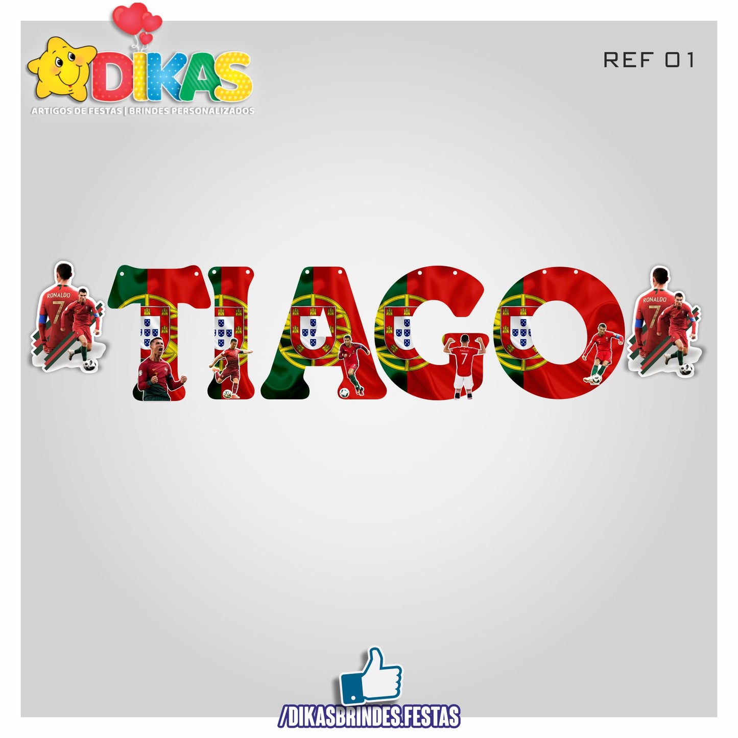 LETRA TEMÁTICA - FUTEBOL PORTUGAL