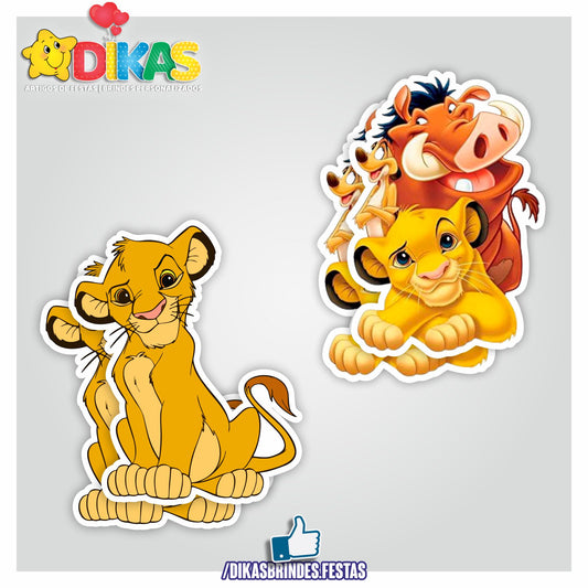 APLIQUES GRANDES - REI LEÃO