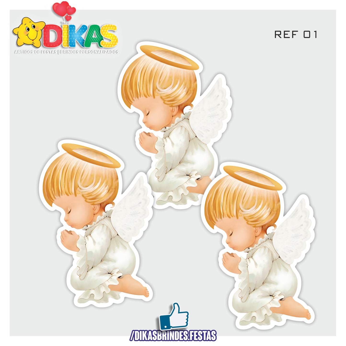 APLIQUES GRANDES - BATIZADO