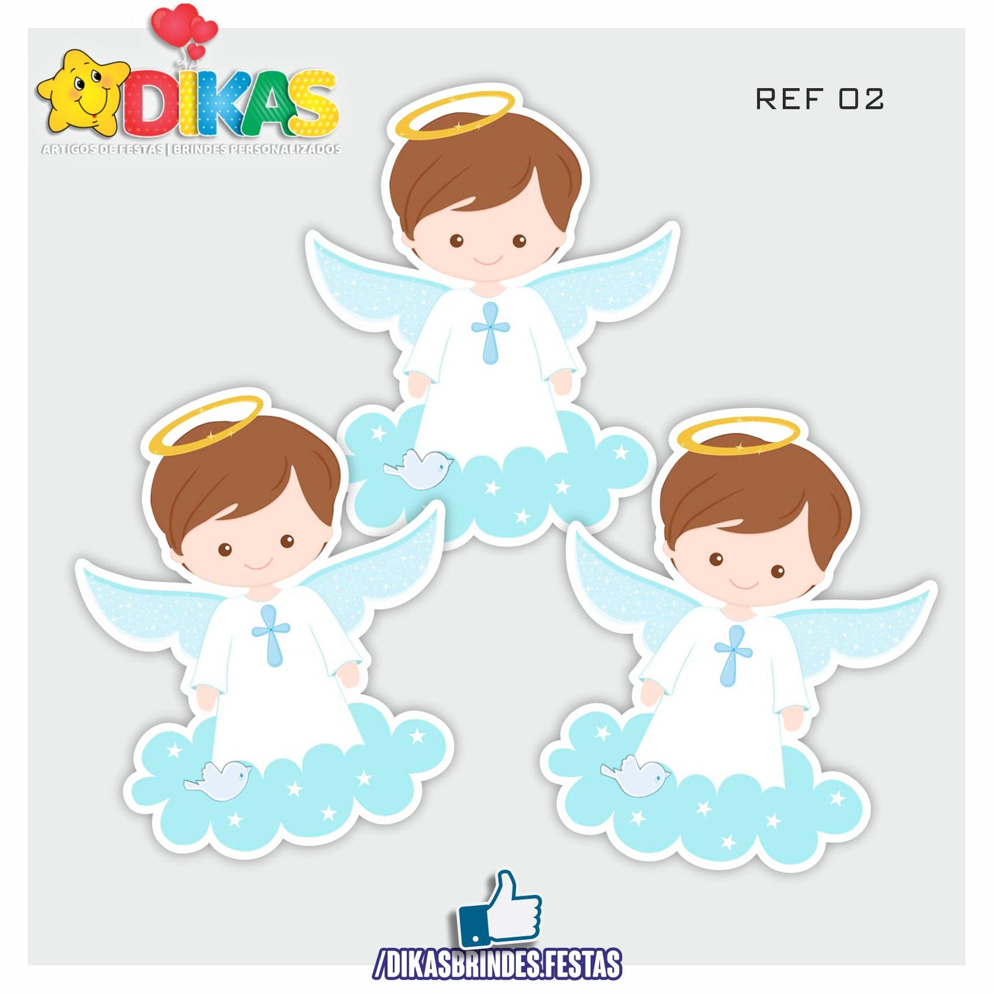 APLIQUES GRANDES - BATIZADO