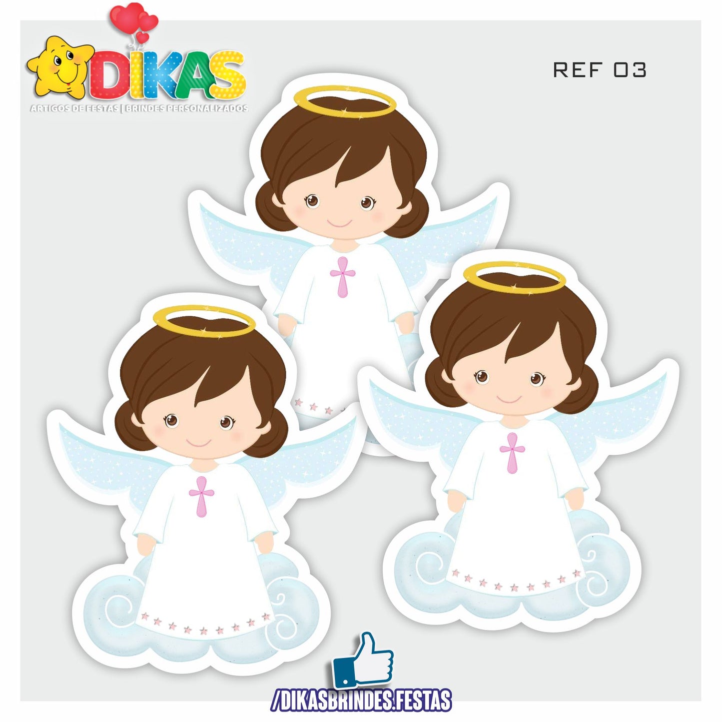 APLIQUES GRANDES - BATIZADO