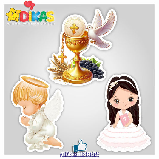 APLIQUES GRANDES - BATIZADO