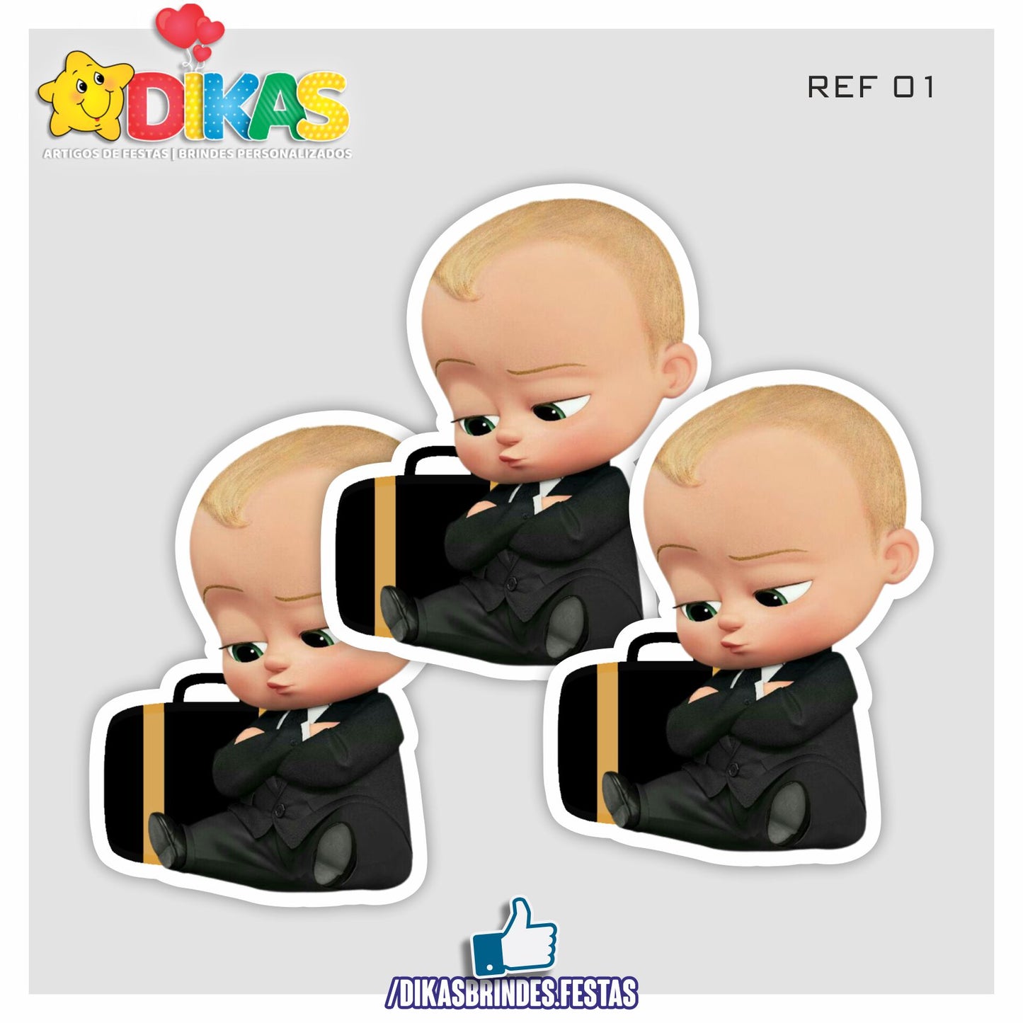 APLIQUES GRANDES - BOSS BABY