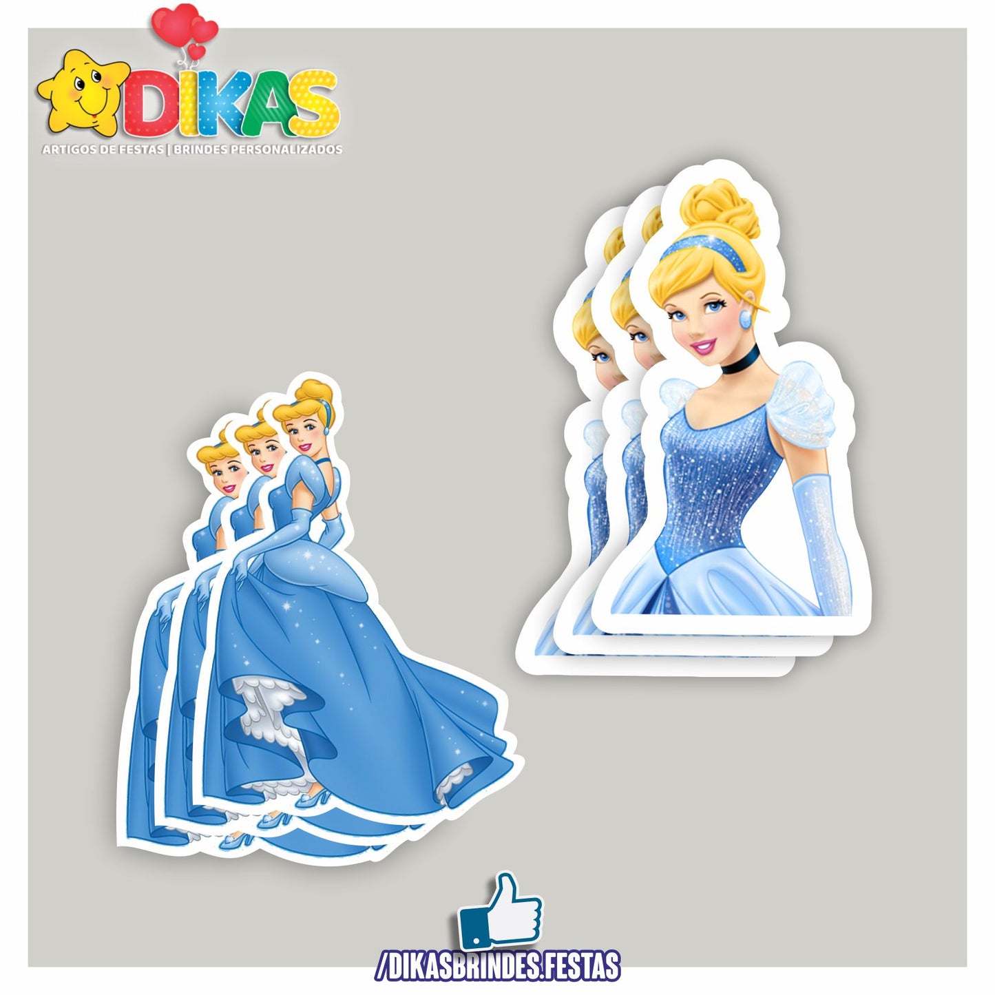 APLIQUES GRANDES - CINDERELA