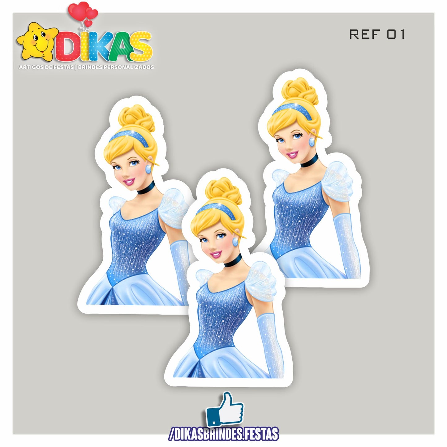 APLIQUES GRANDES - CINDERELA