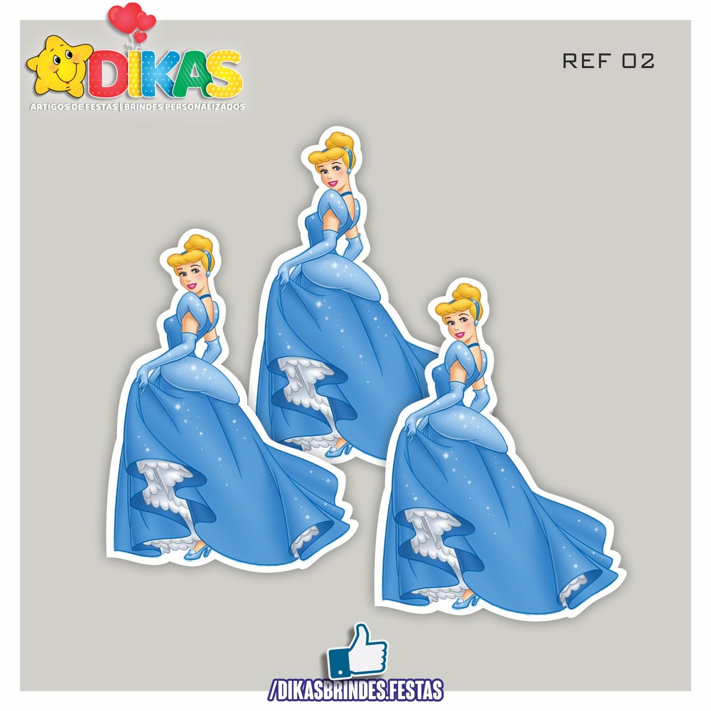 APLIQUES GRANDES - CINDERELA