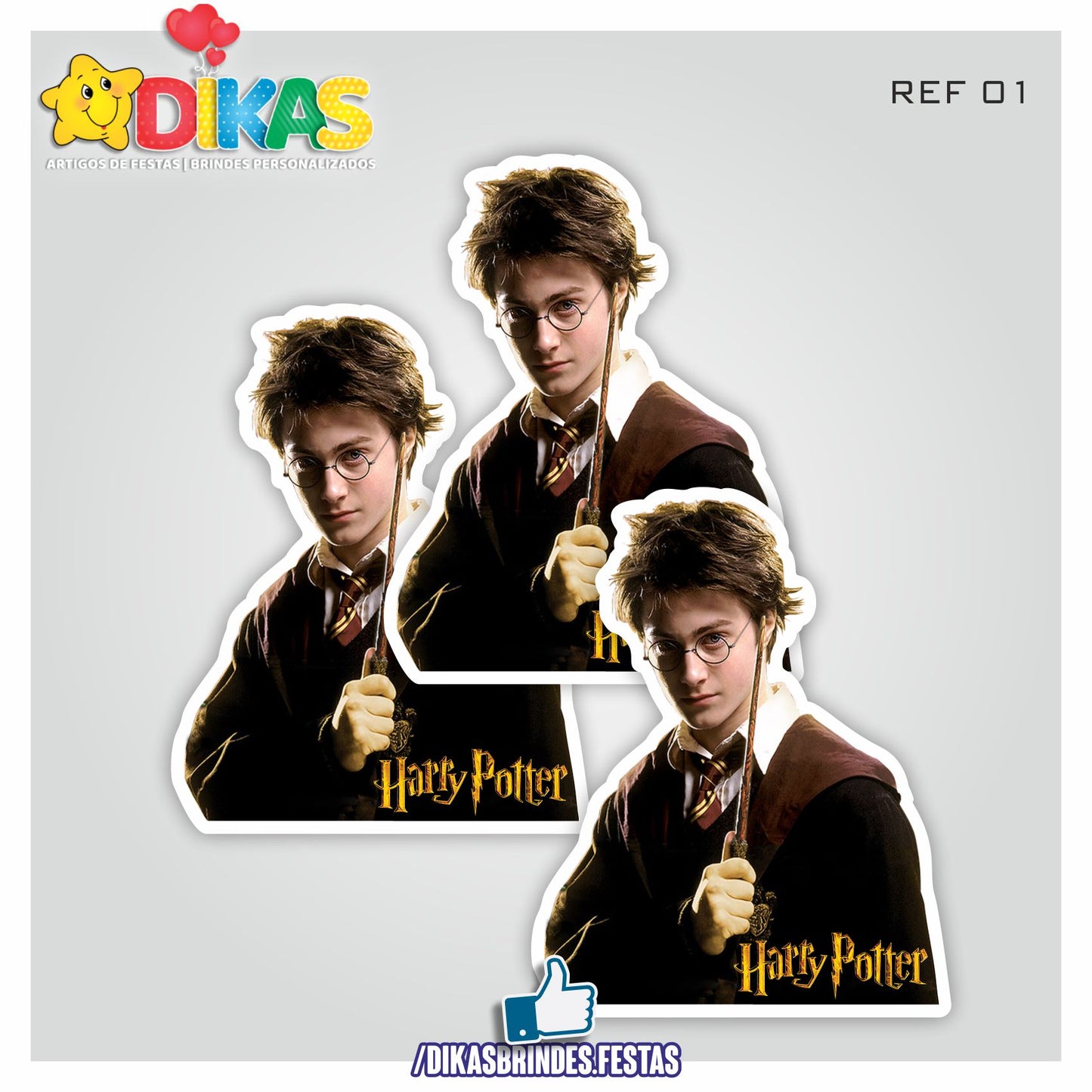 APLIQUES GRANDES - HARRY POTTER
