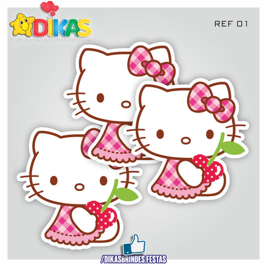 APLIQUES GRANDES - HELLO KITTY