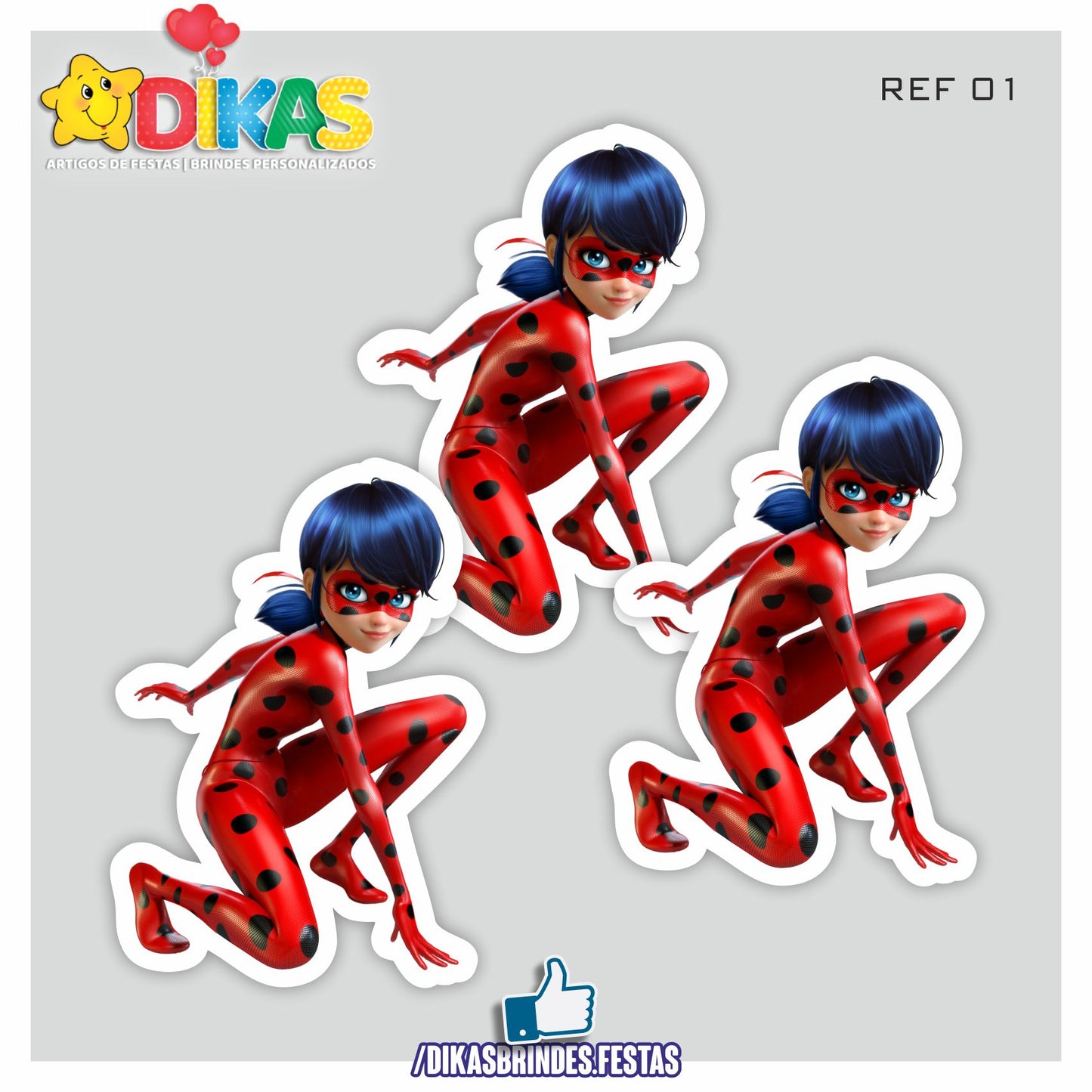 APLIQUES GRANDES - LADYBUG