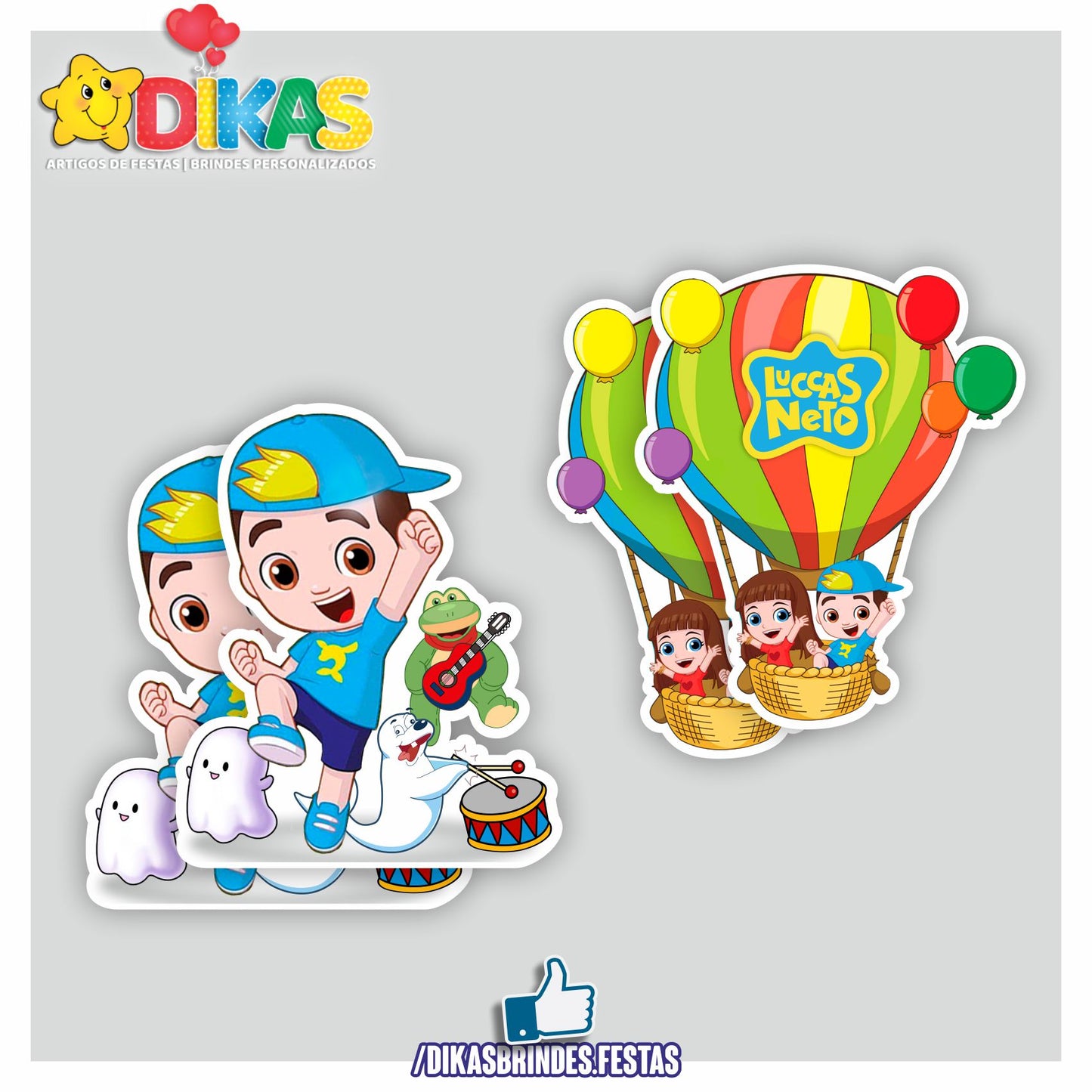 APLIQUES GRANDES - LUCCAS NETO
