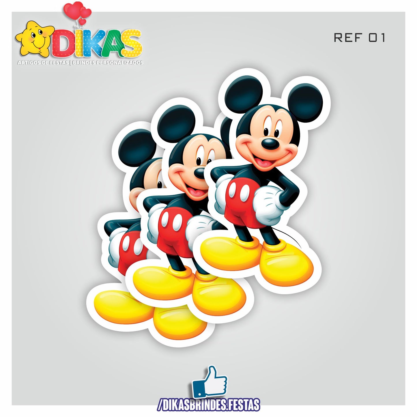 APLIQUES GRANDES - MICKEY