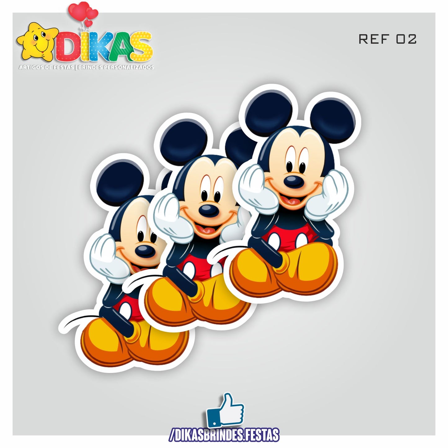 APLIQUES GRANDES - MICKEY