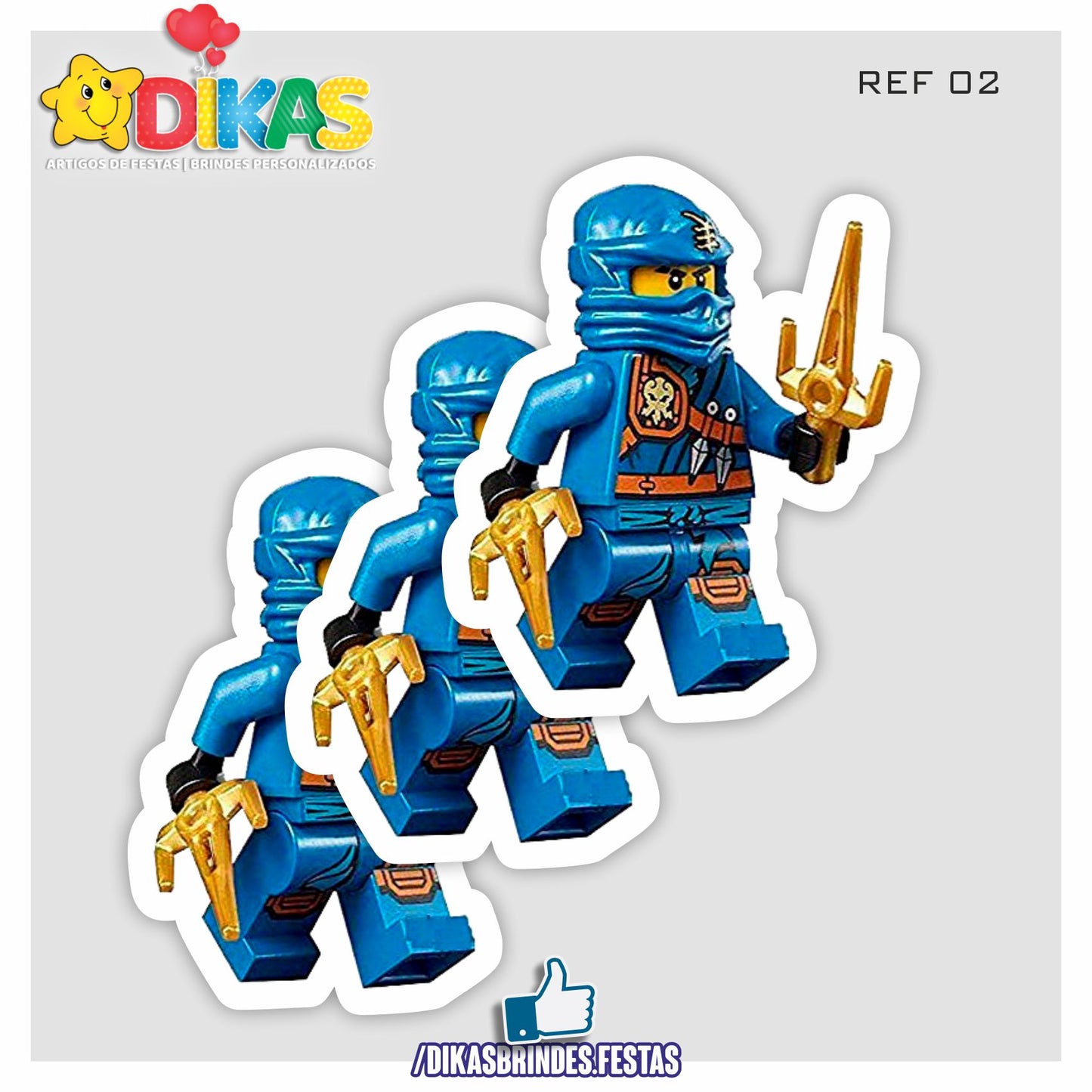 APLIQUES GRANDES - NINJAGO