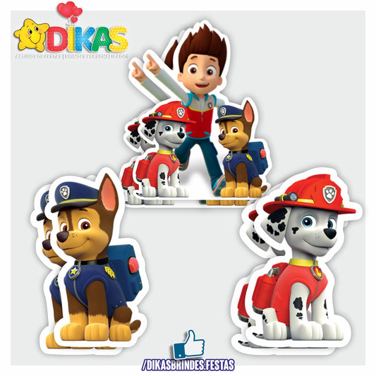 APLIQUES GRANDES - PATRULHA PATA