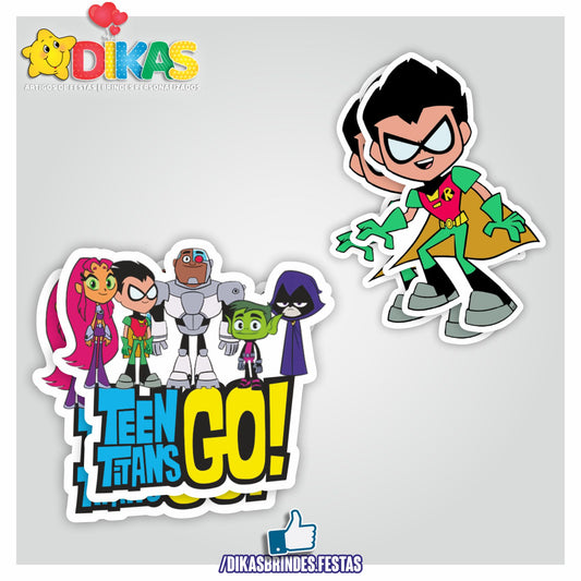 APLIQUES GRANDES - TEEN TITANS GO