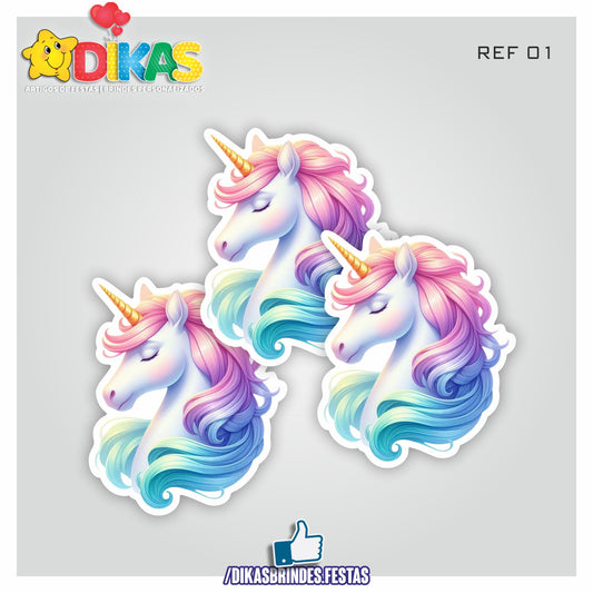 APLIQUES GRANDES - UNICÓRNIO