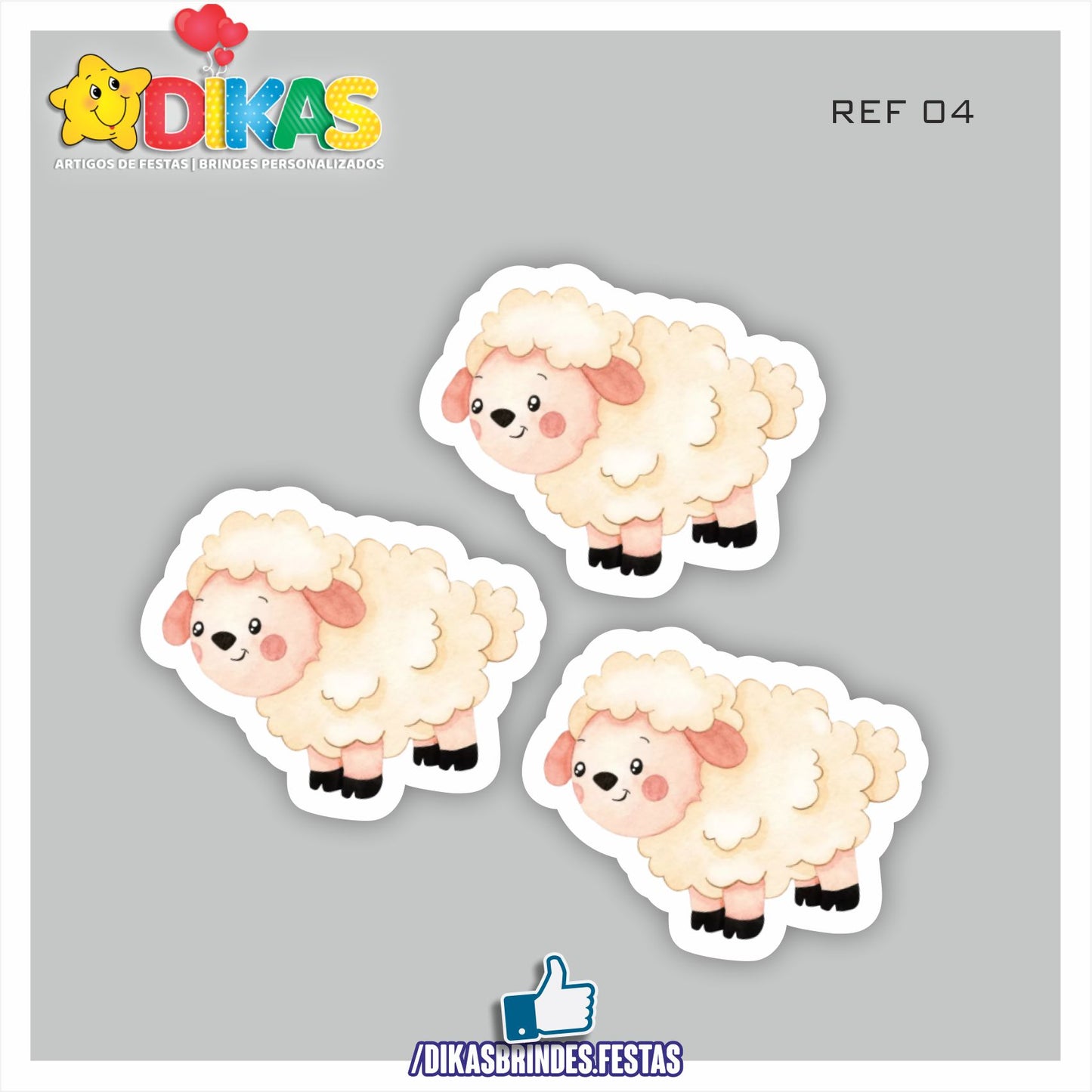 APLIQUES PEQUENOS - ANIMAIS DA QUINTA