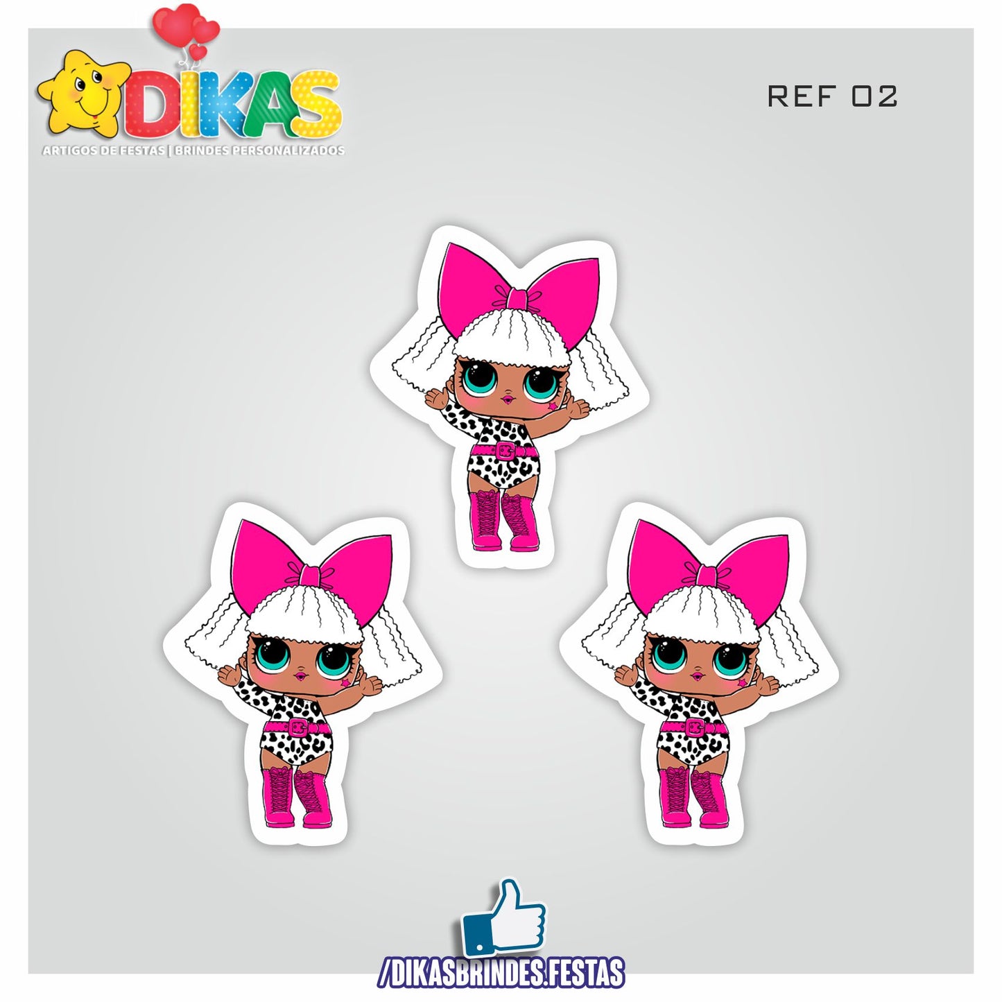 APLIQUES PEQUENOS - L.O.L.