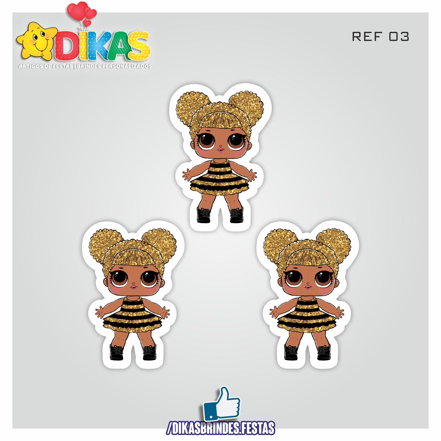 APLIQUES PEQUENOS - L.O.L.
