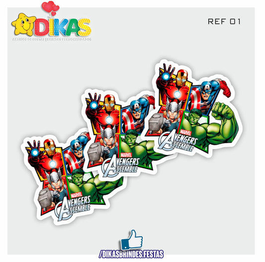 APLIQUES PEQUENOS - AVENGERS