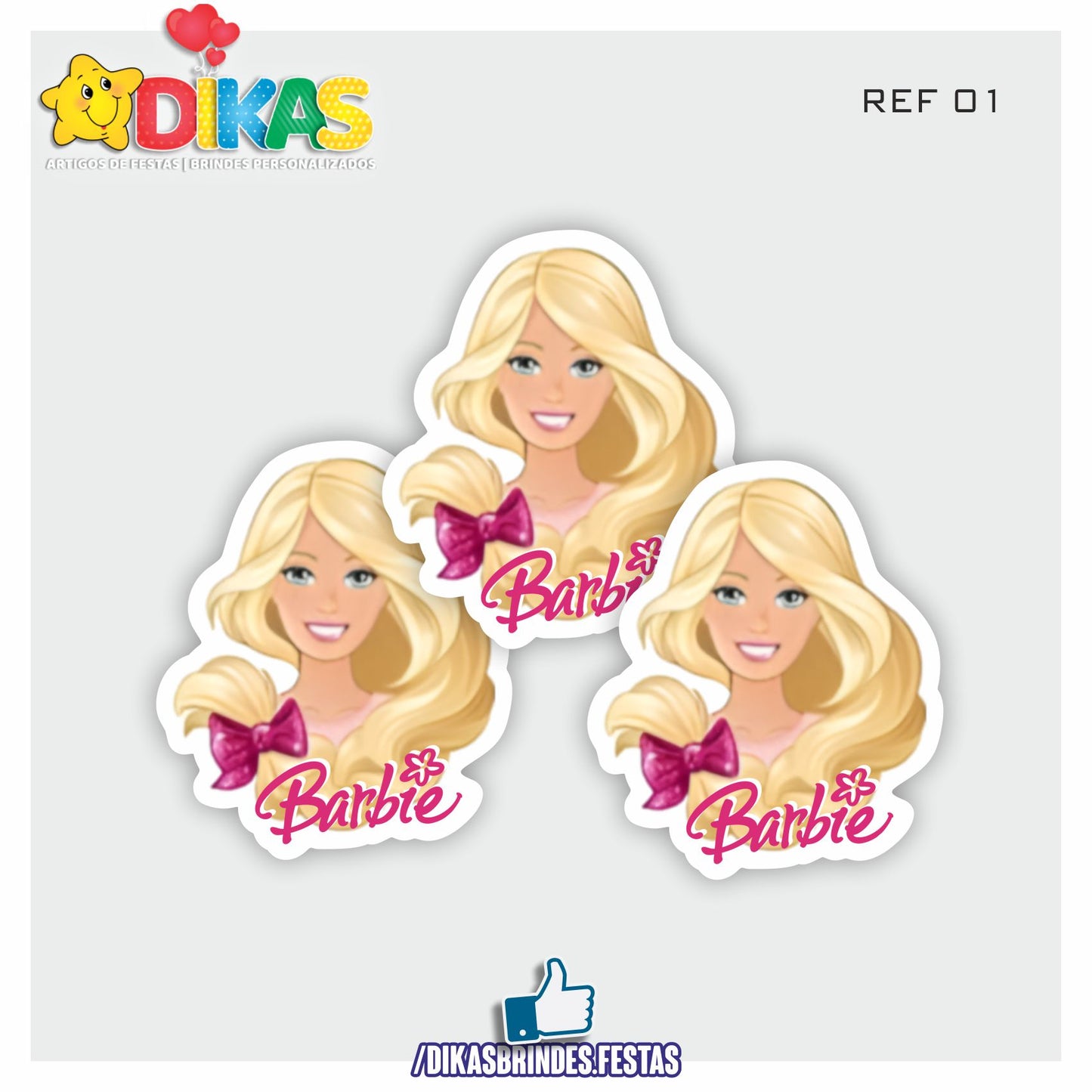 APLIQUES PEQUENOS - BARBIE