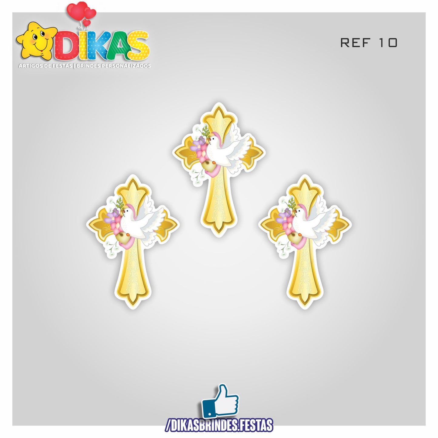 APLIQUES PEQUENOS - BATIZADO