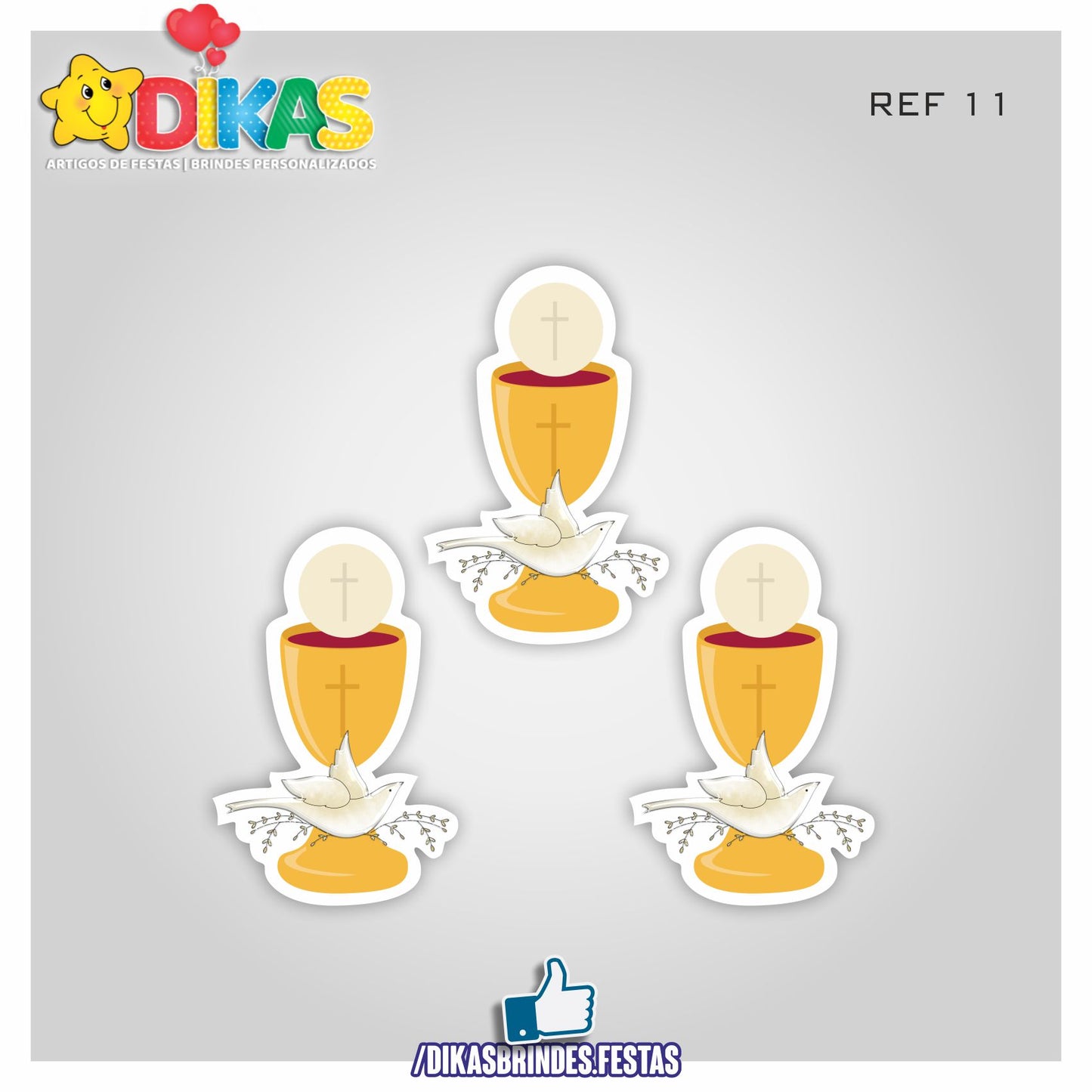 APLIQUES PEQUENOS - BATIZADO