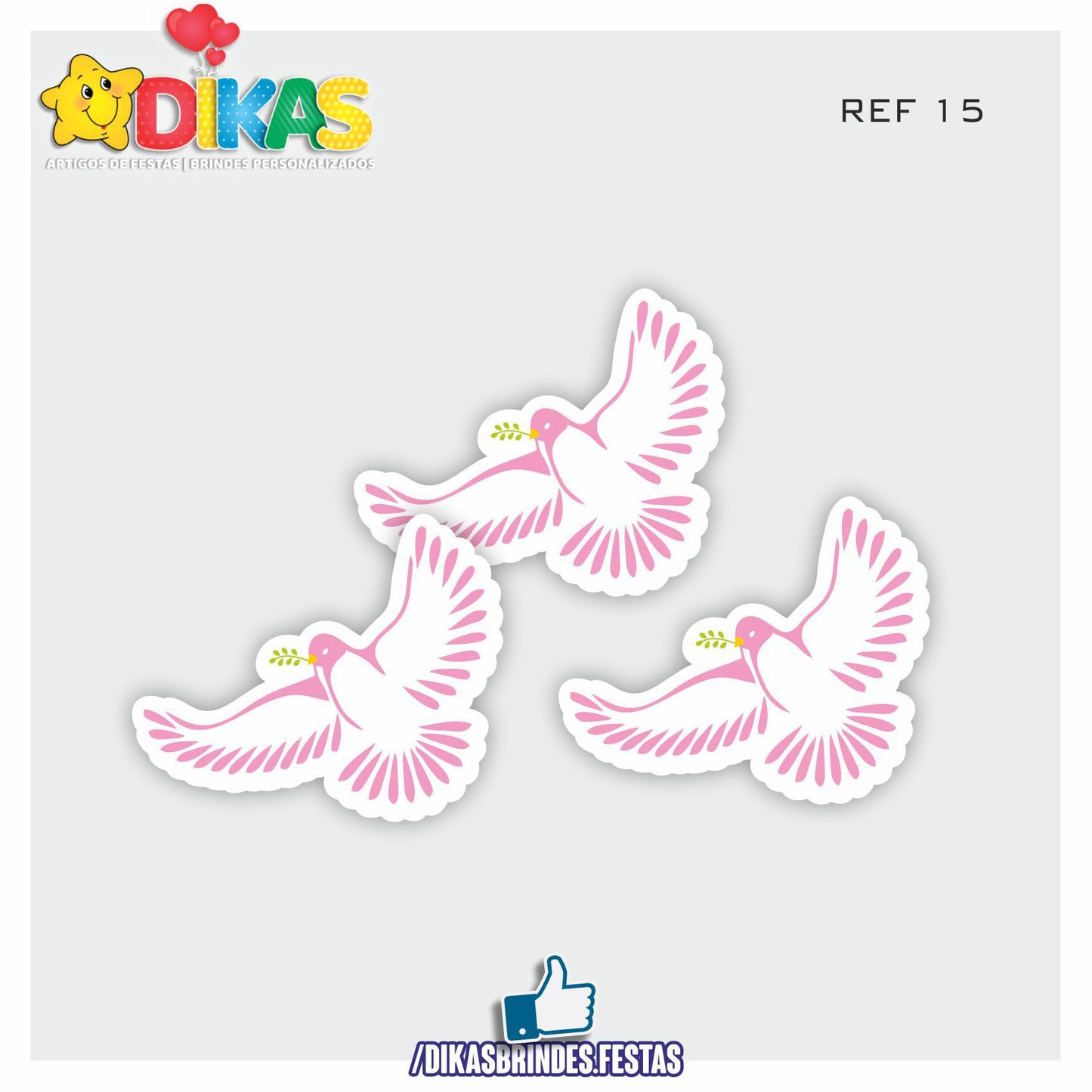 APLIQUES PEQUENOS - BATIZADO