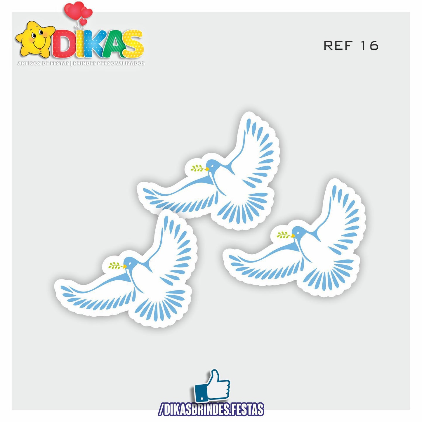 APLIQUES PEQUENOS - BATIZADO