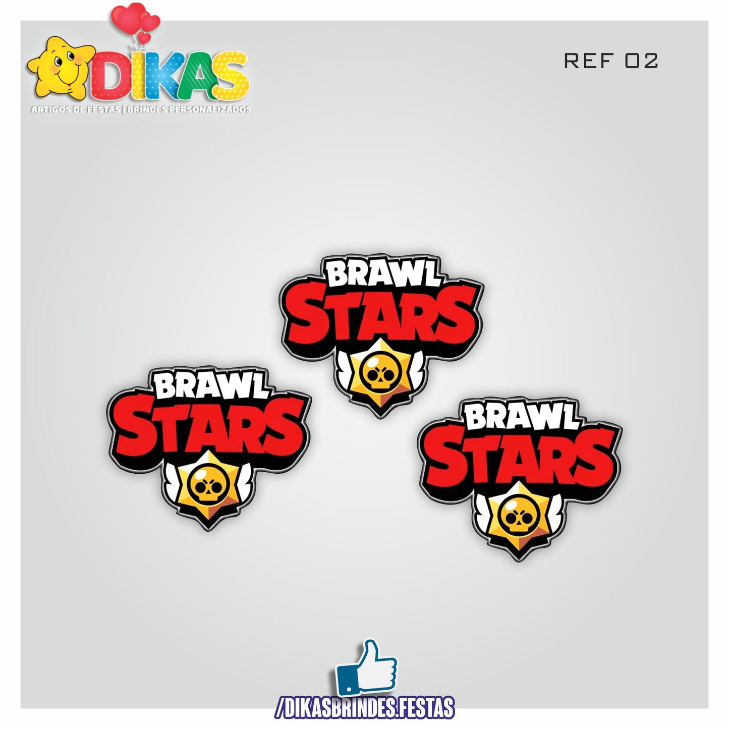 APLIQUES PEQUENOS - BRAWL STARS