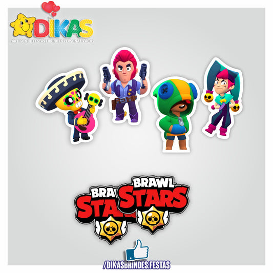 APLIQUES PEQUENOS - BRAWL STARS