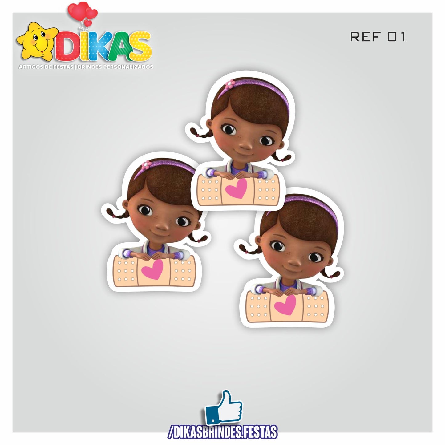 APLIQUES PEQUENOS - DOUTORA BRINQUEDOS