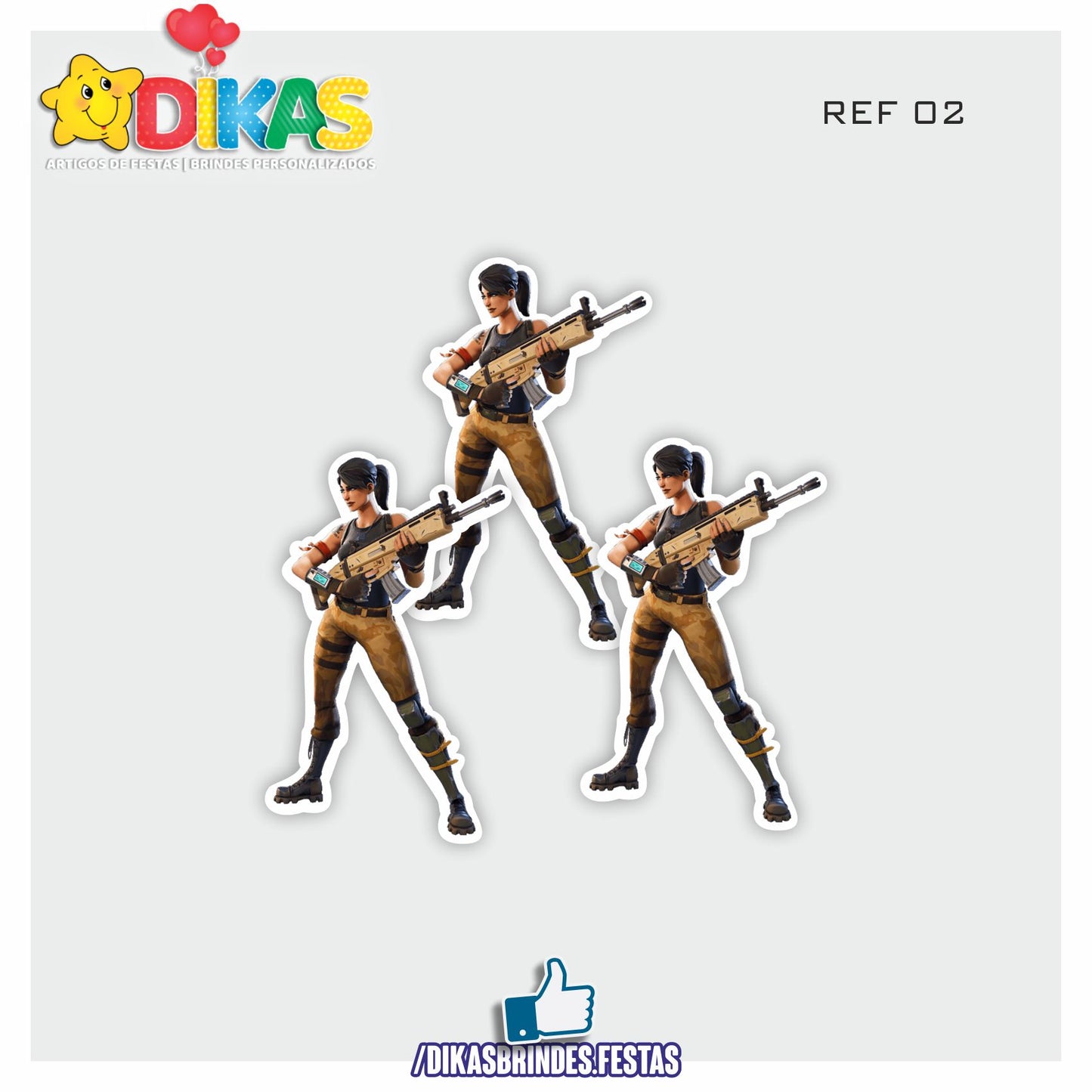 APLIQUES PEQUENOS - FORTNITE