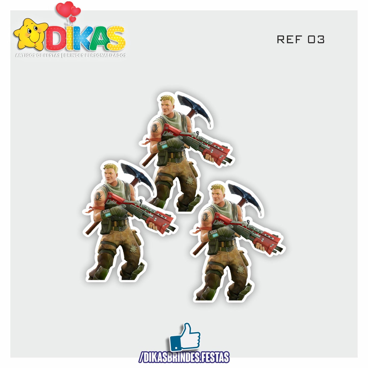 APLIQUES PEQUENOS - FORTNITE