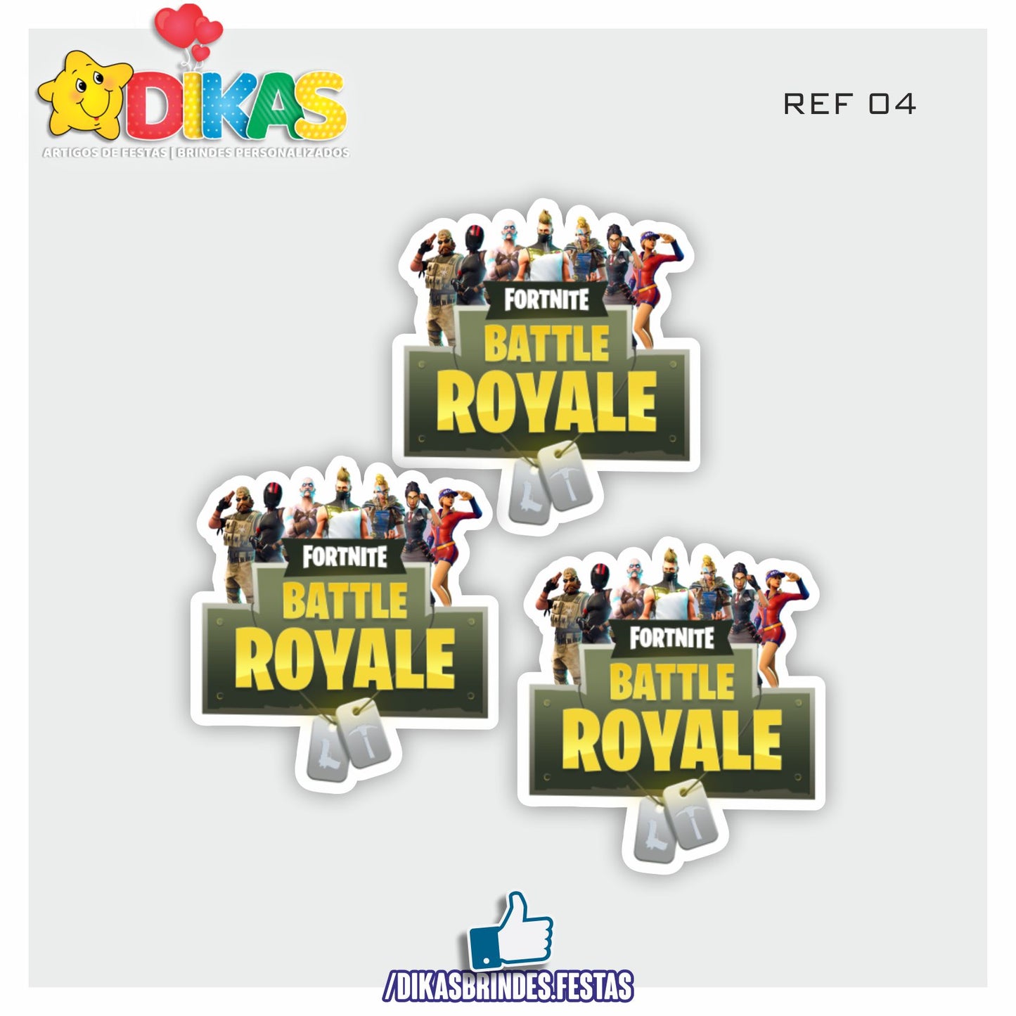 APLIQUES PEQUENOS - FORTNITE