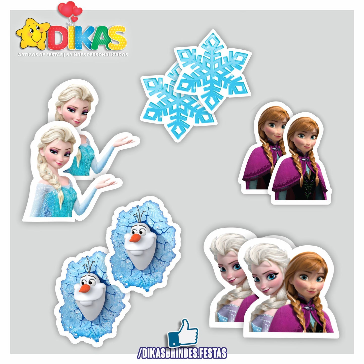 APLIQUES PEQUENOS - FROZEN