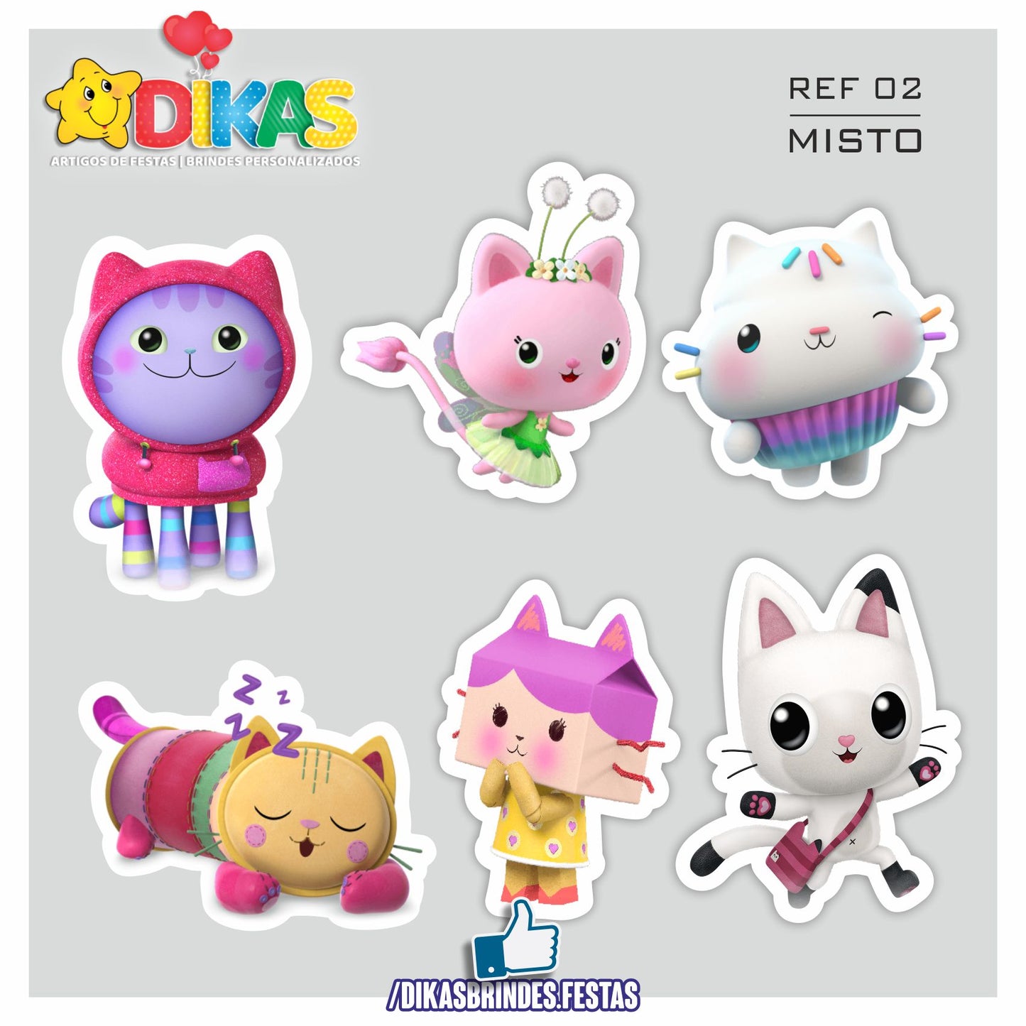 APLIQUES PEQUENOS - GABBY