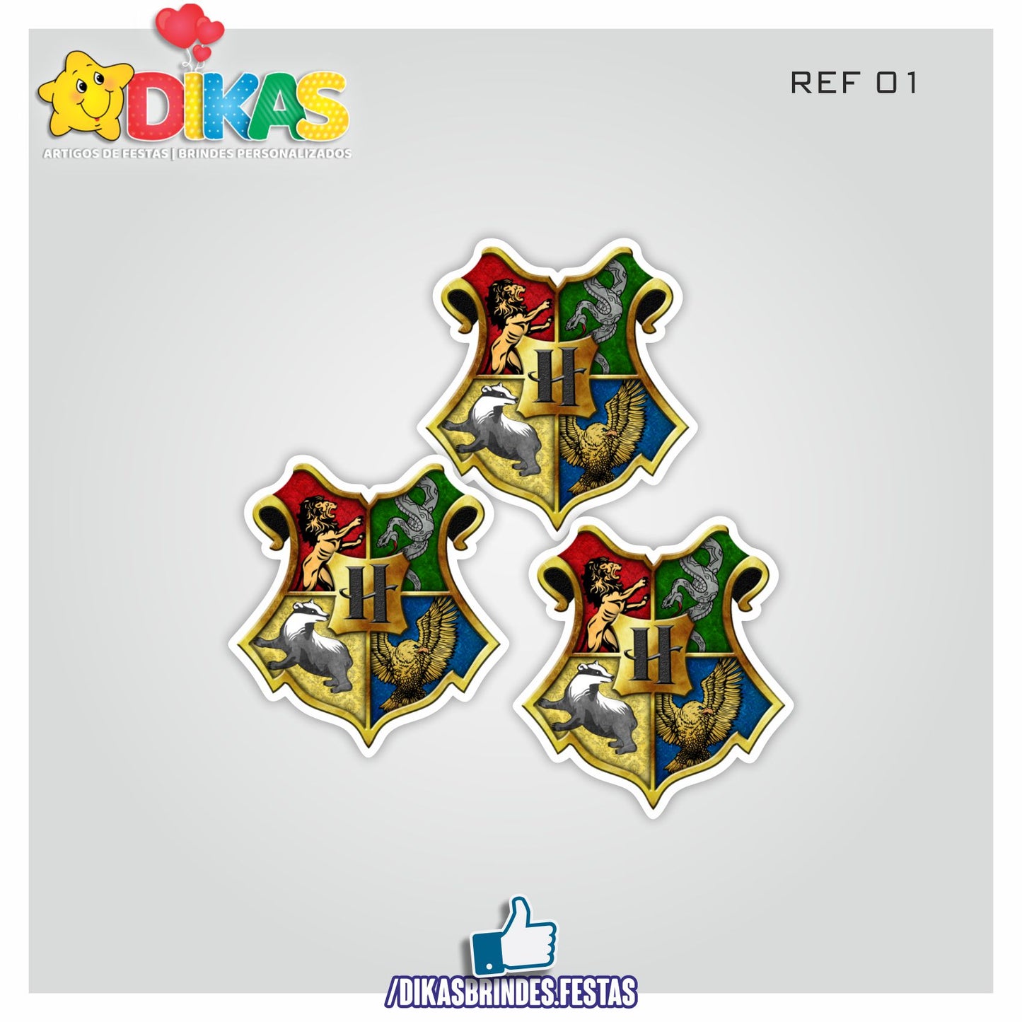 APLIQUES PEQUENOS - HARRY POTTER