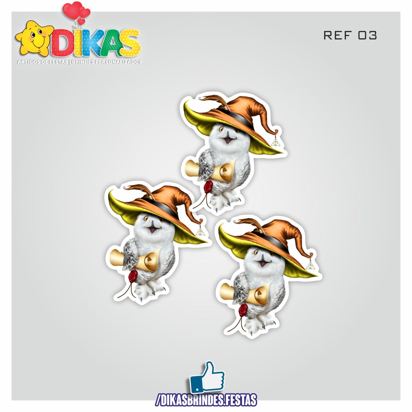 APLIQUES PEQUENOS - HARRY POTTER