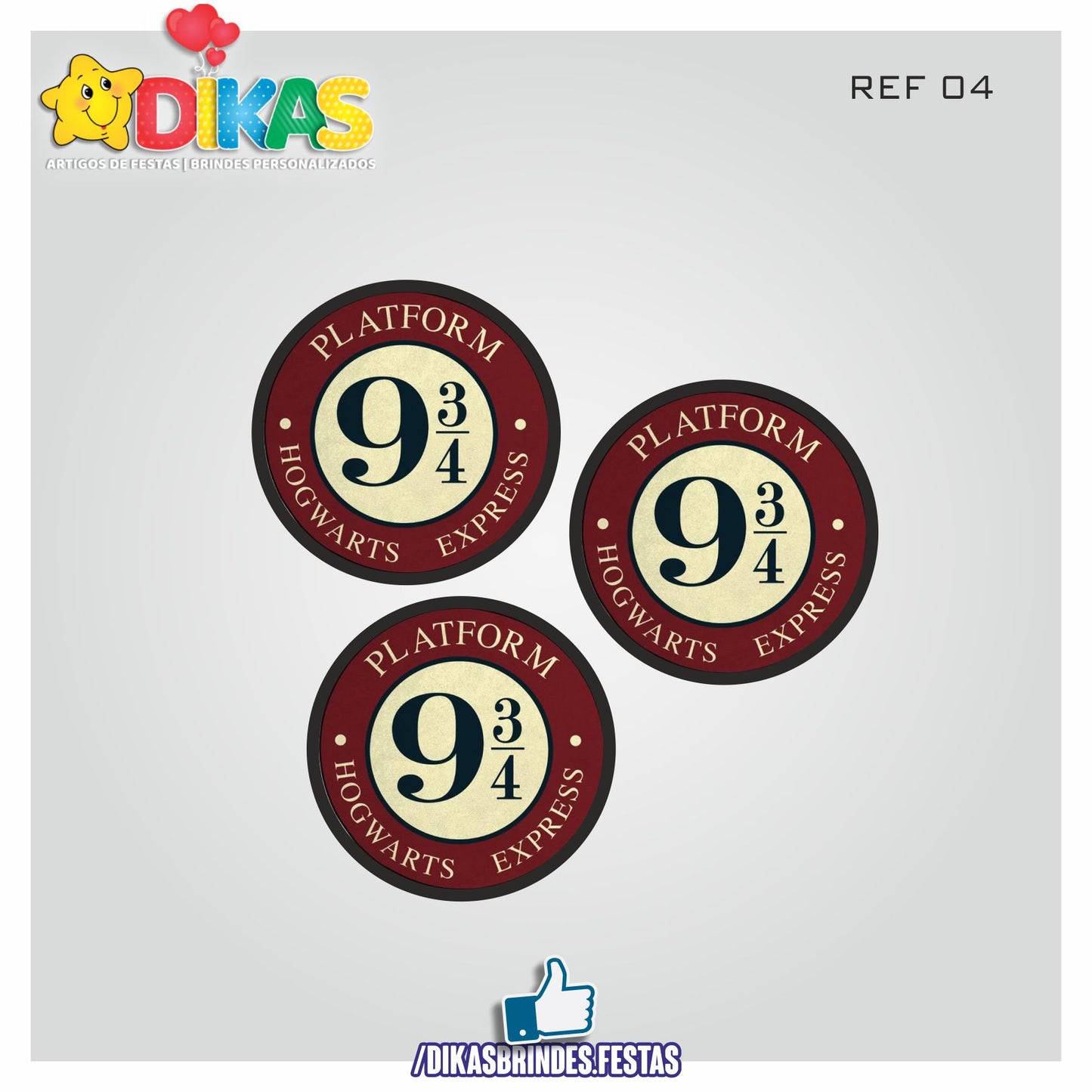 APLIQUES PEQUENOS - HARRY POTTER