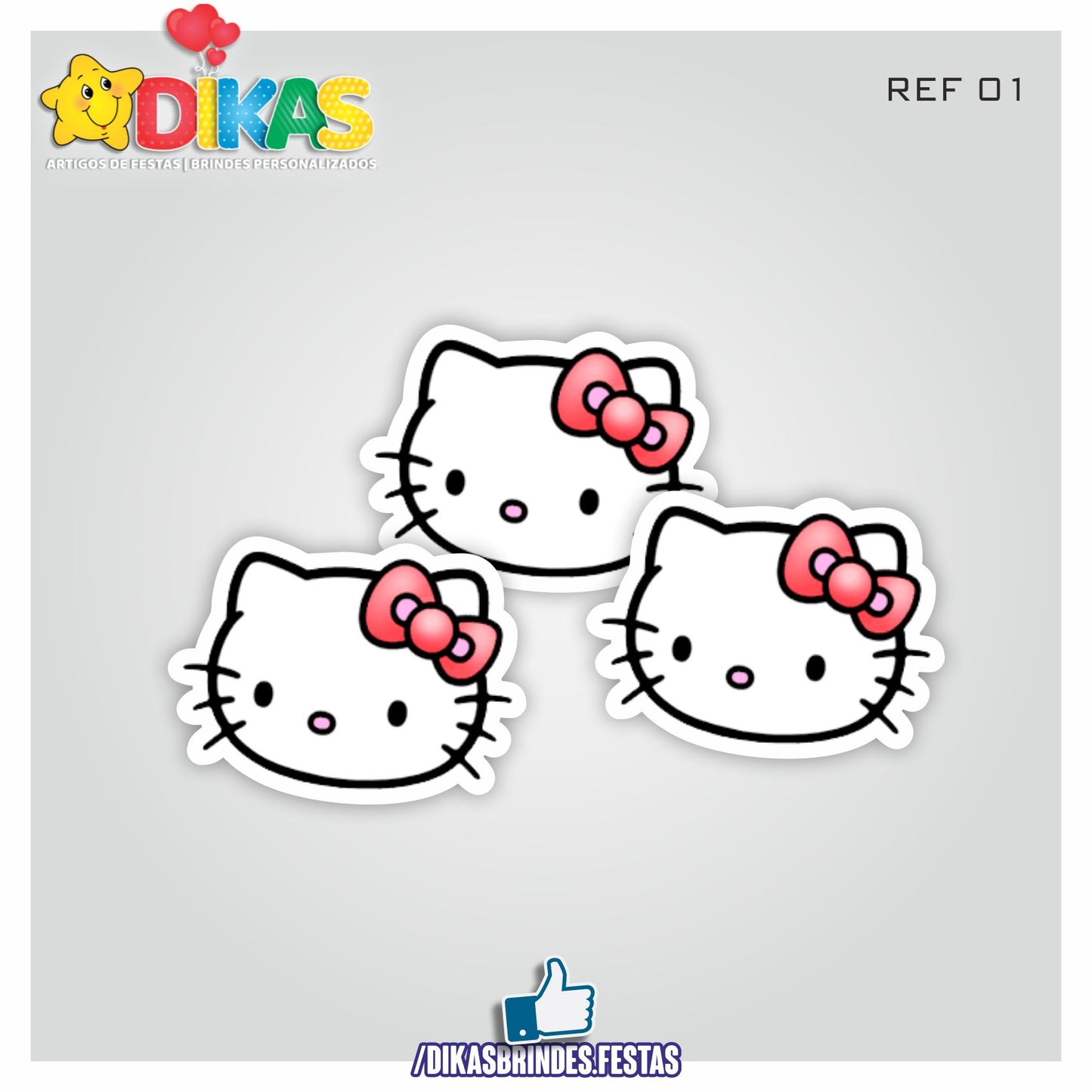 APLIQUES PEQUENOS - HELLO KITTY