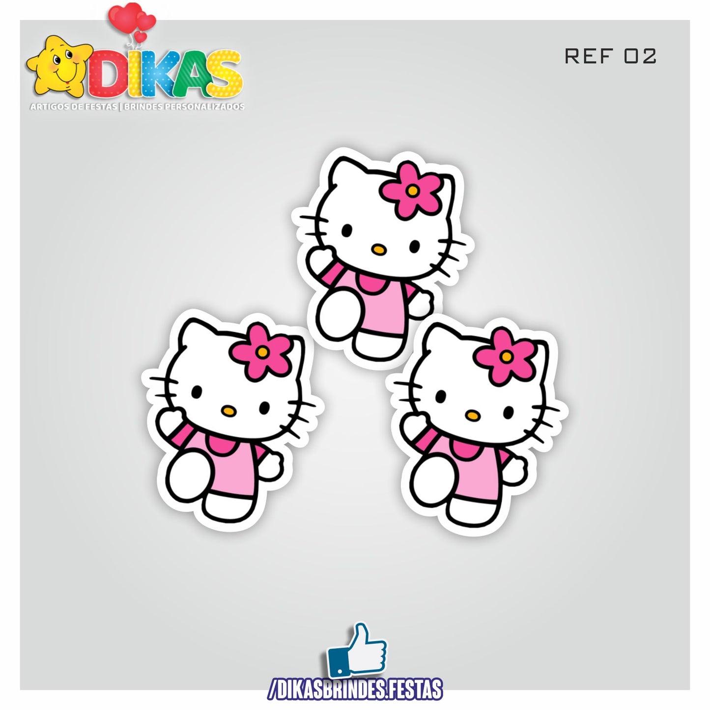 APLIQUES PEQUENOS - HELLO KITTY